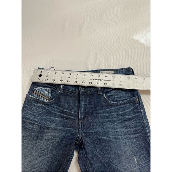 Diesel Zivy Straight Denim Jeans Size 25 - Picture 2 of 10